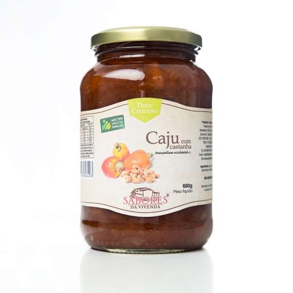 Doce Cremoso de Caju com Castanha 420/680g